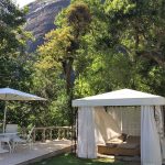 Área da piscina / jardim