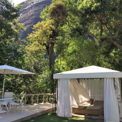 Área da piscina / jardim