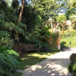 A simpática entrada