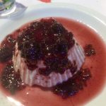 A panna cotta
